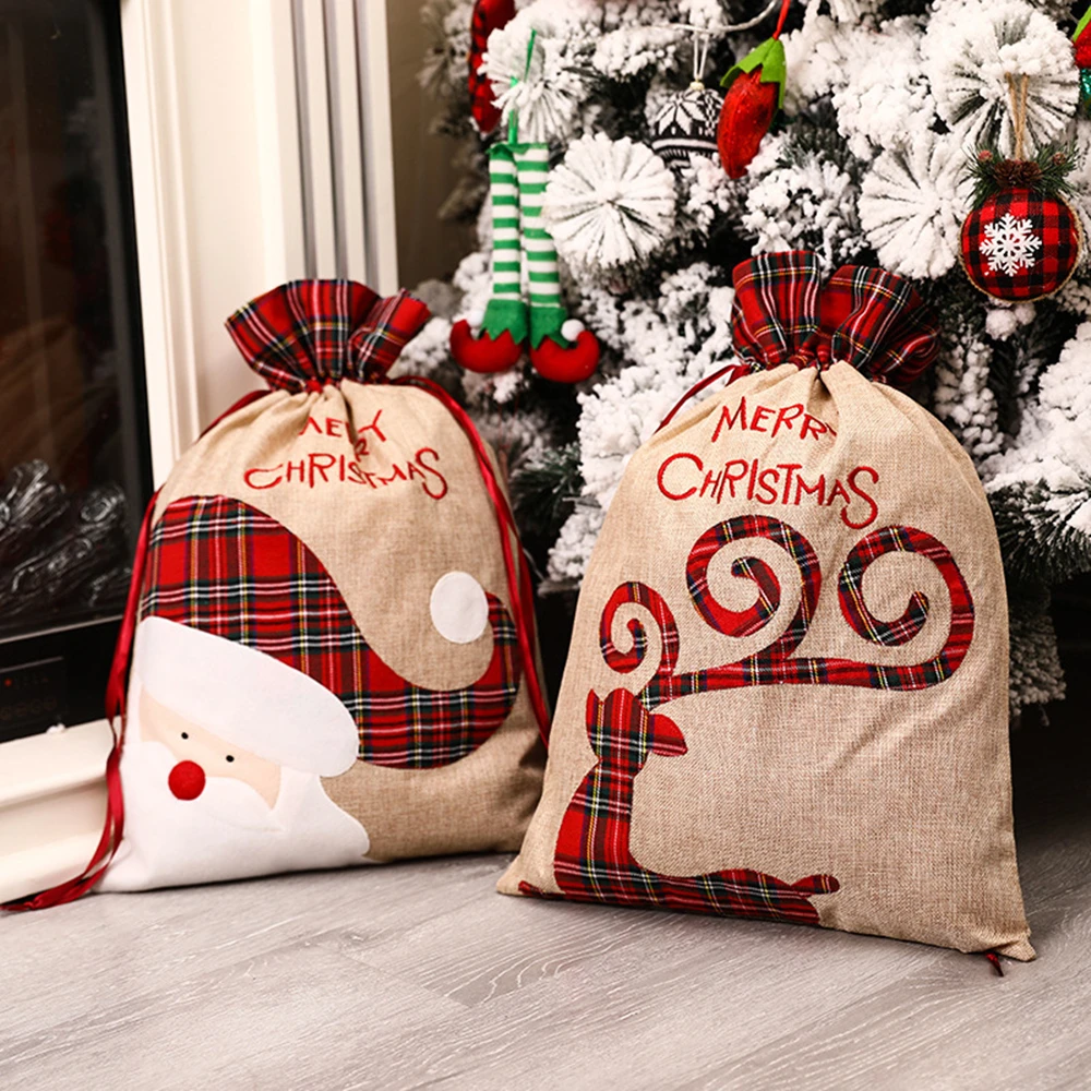 Luxury Xmas Bags - Grande saco de presente de natal