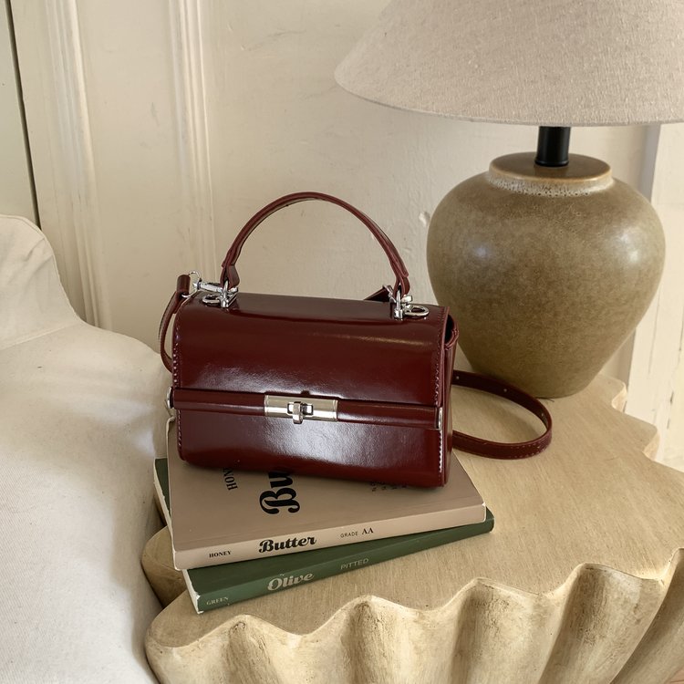 Luxury Bags Paris - Bolsa Transversal de Couro de Luxo