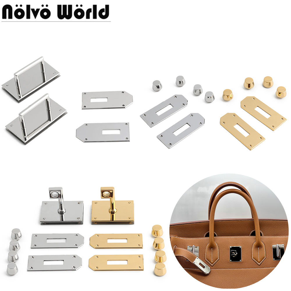 Luxury Bags Repair - Conjunto de fechaduras de aço inoxidável