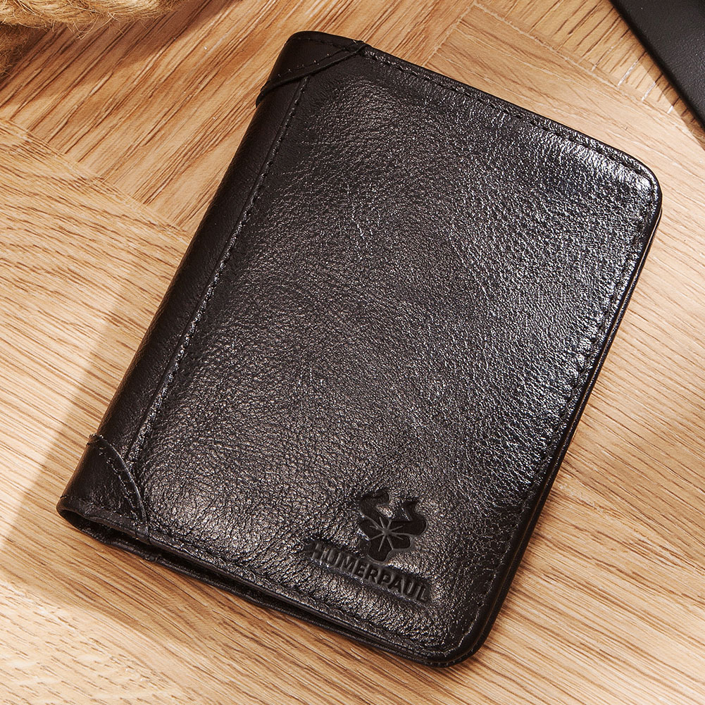 Luxury Bags Photos - Carteira de couro genuíno para homens,