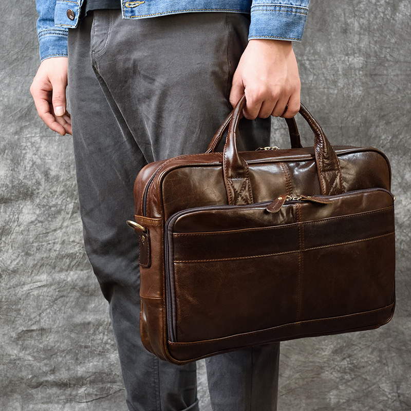 Luxury Bags For Travel - Bolsa De Couro Genuíno De Luxo