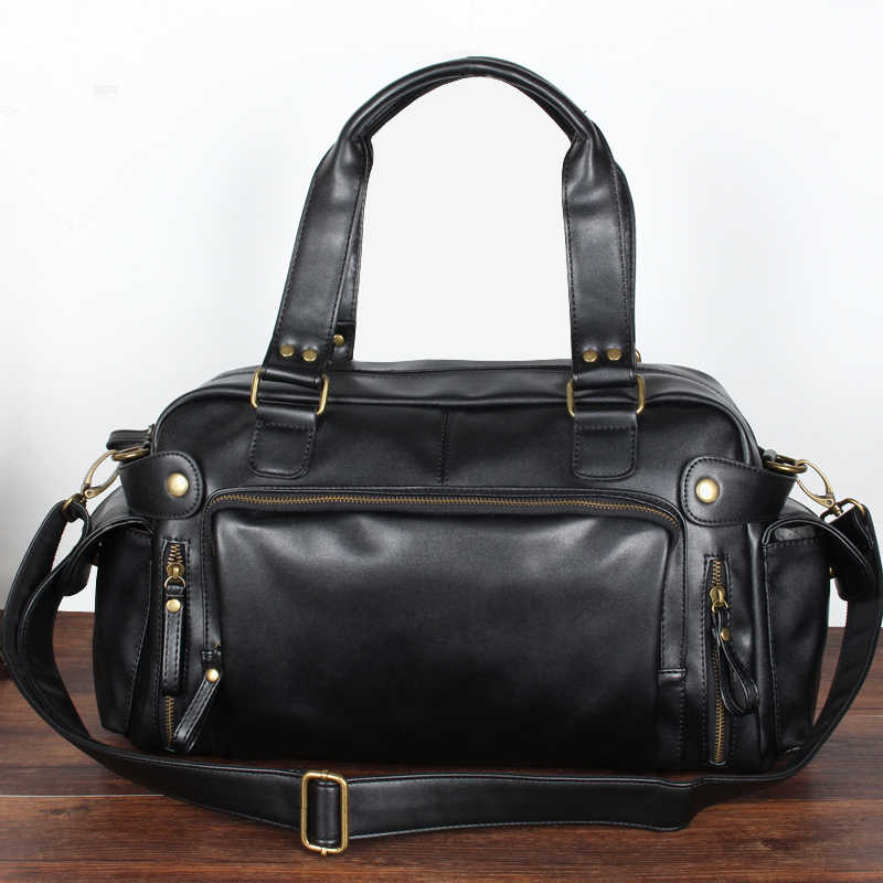Luxury Bags For Travel - Casual boston bolsa masculina design de