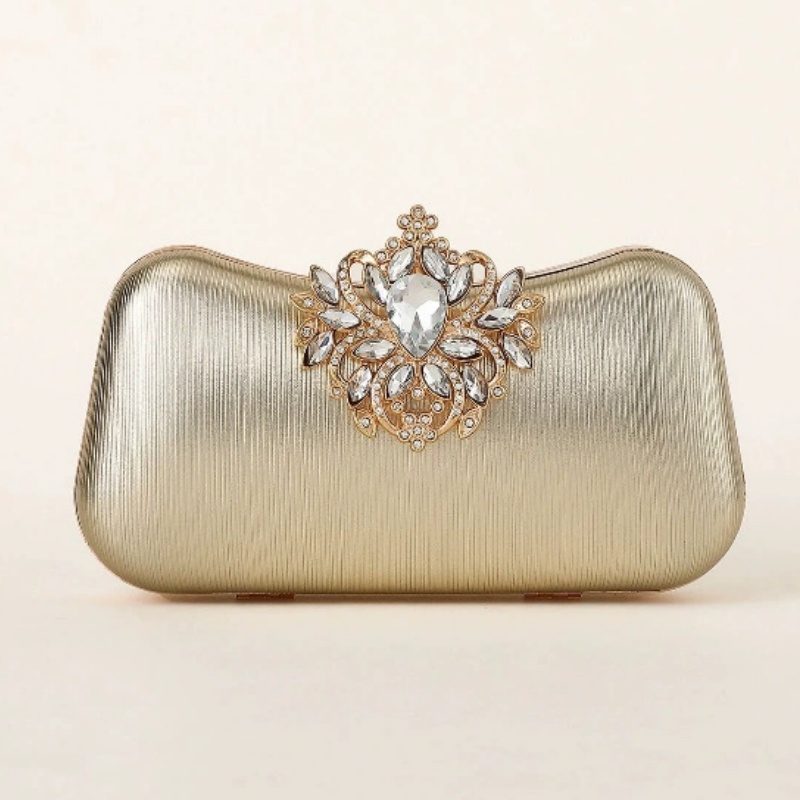 Bolsa Clutch de Veludo Verde E - Luxury Bag Collection avaliação e preço