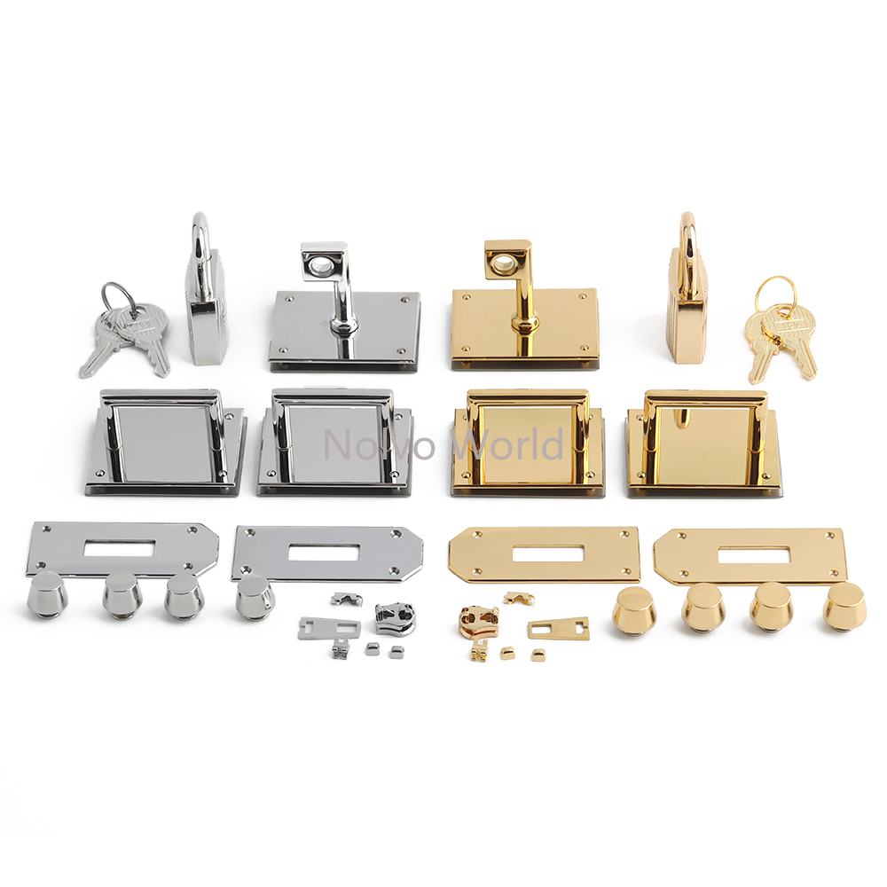 Conjunto de fechaduras de aço  - Luxury Bags Repair avaliação e preço
