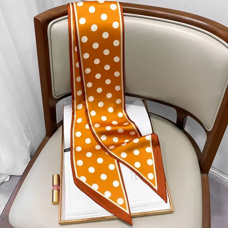 Lenço Estreito Estampado Xadre - Luxury Bags For Travel avaliação e preço