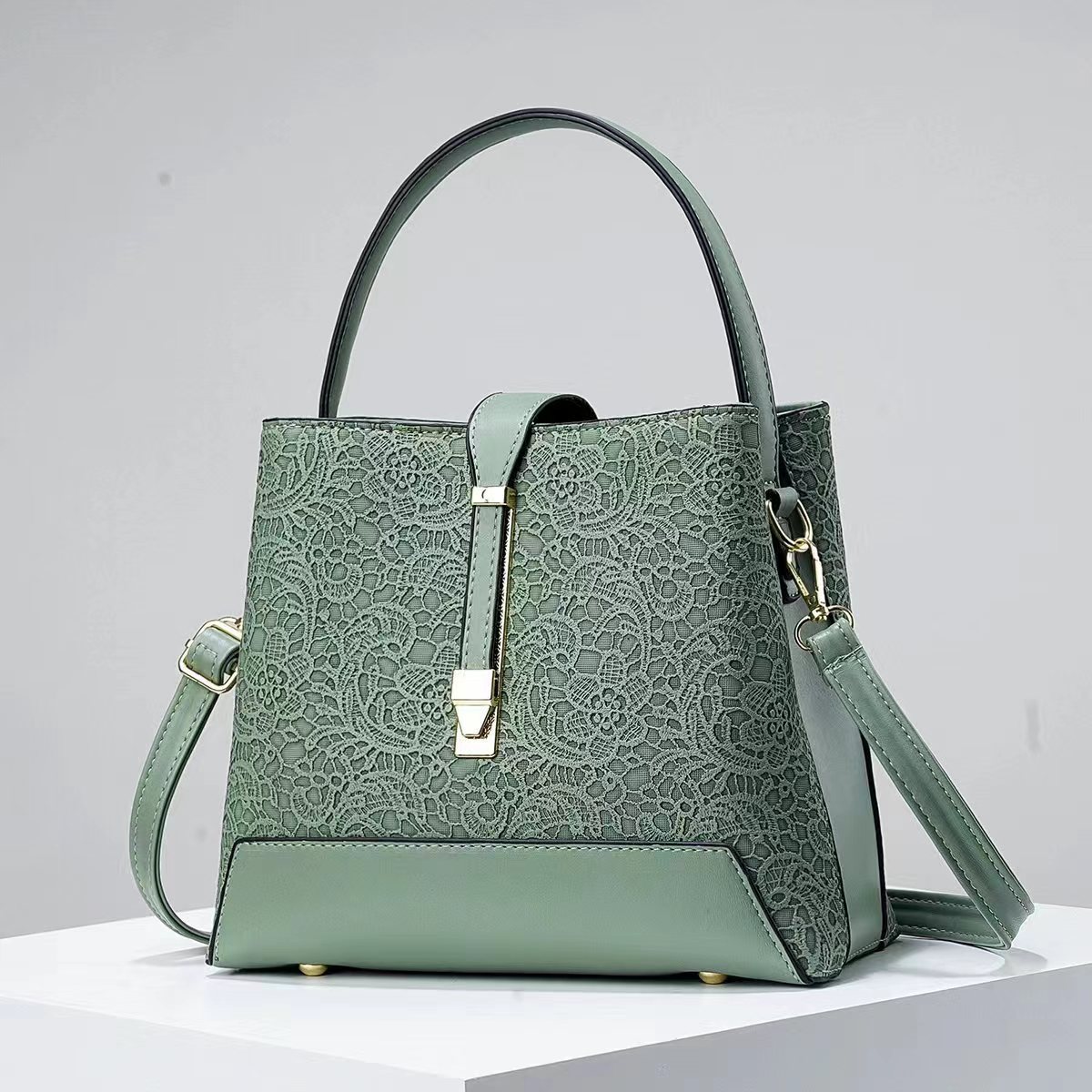 Novo luxo sacola de couro eleg - Luxury Bag Collection avaliação e preço