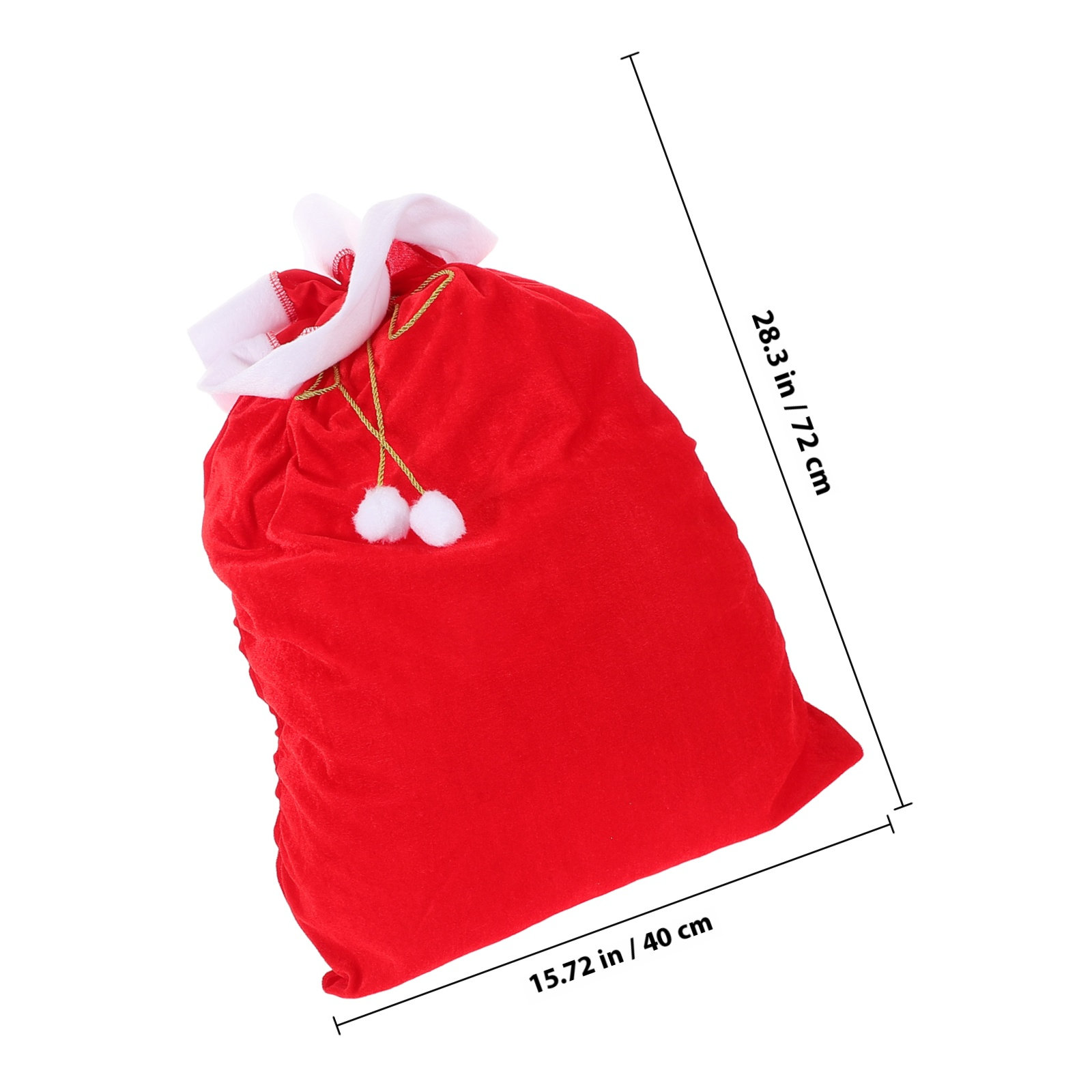 Saco Grande de Natal do Papai  - Luxury Xmas Bags avaliação e preço
