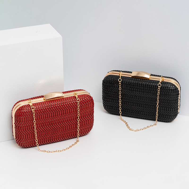 Saco de embreagem de palha ama - Luxury Bags Yellow avaliação e preço