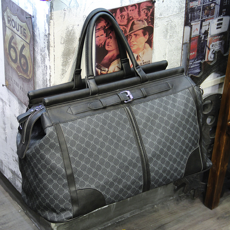 Moda xadrez saco de viagem mas - Luxury Bags For Travel avaliação e preço