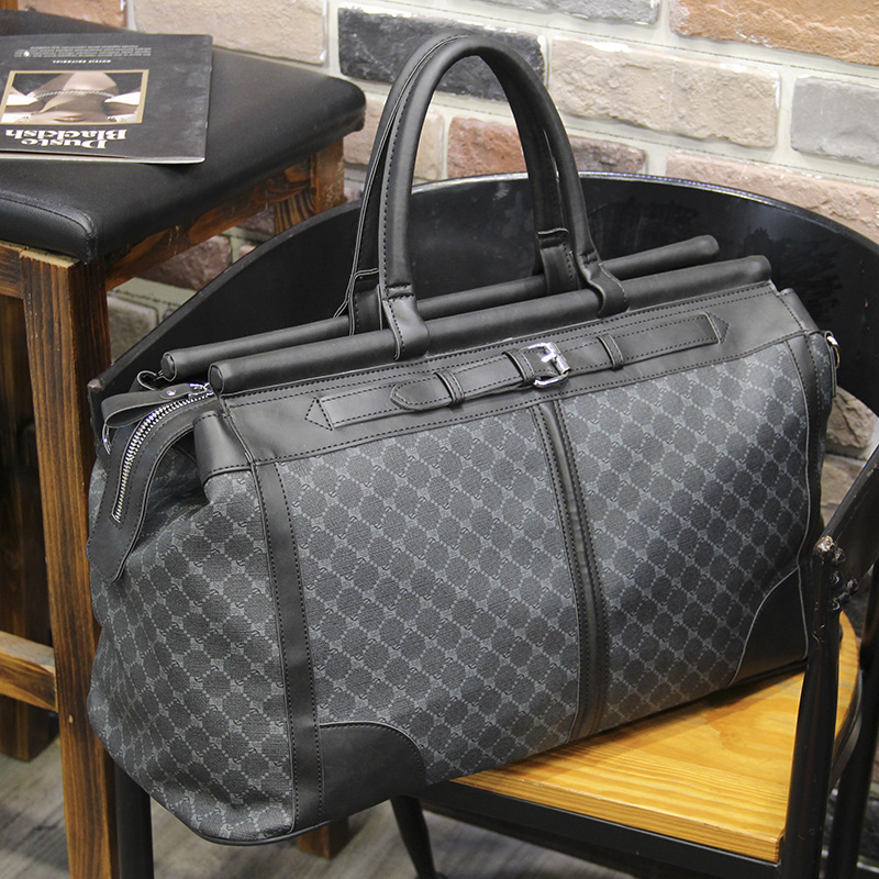Moda xadrez saco de viagem mas - Luxury Bags For Travel avaliação e preço