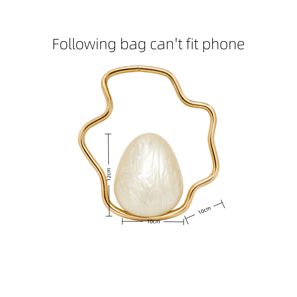 Mini Bolsa de Acrílico em Form - Luxury Bag Collection avaliação e preço