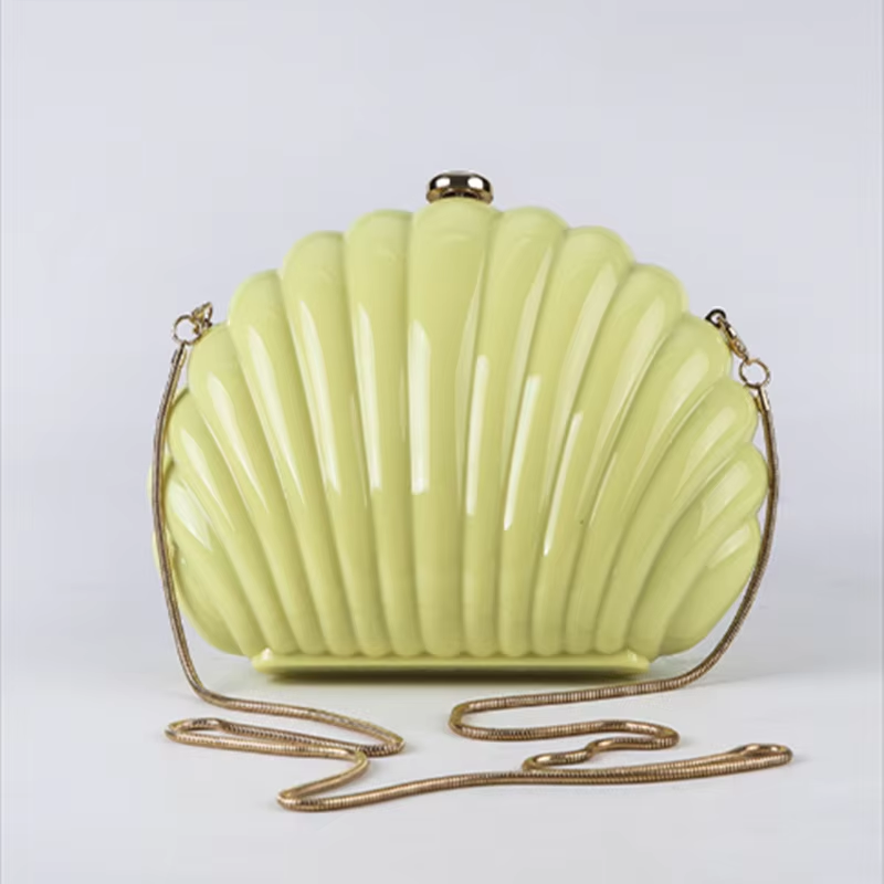 Bolsa Mini Shell para Mulheres - Luxury Bags Yellow avaliação e preço