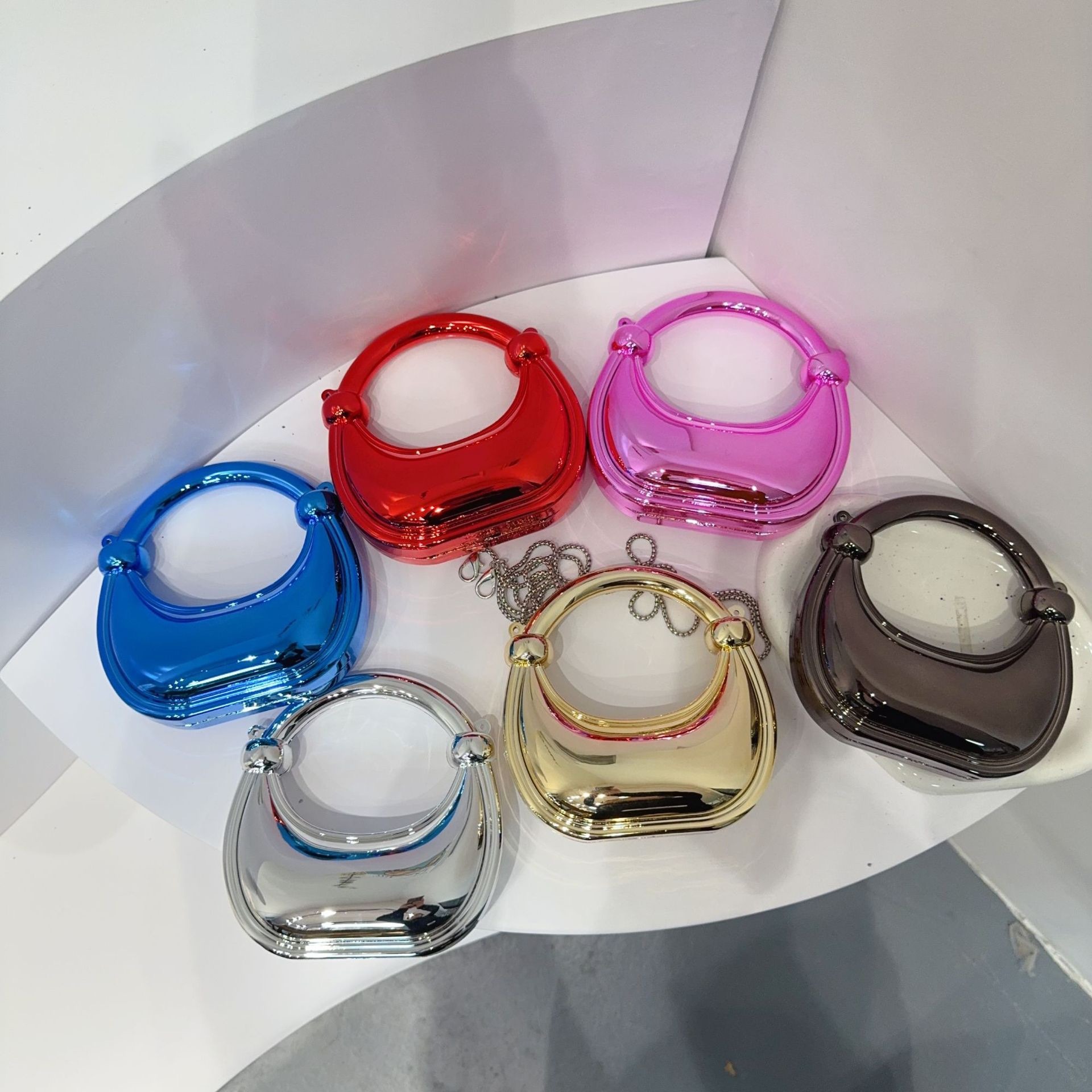 Mini bolsa de noite dourada, b - Luxury Bag Collection avaliação e preço