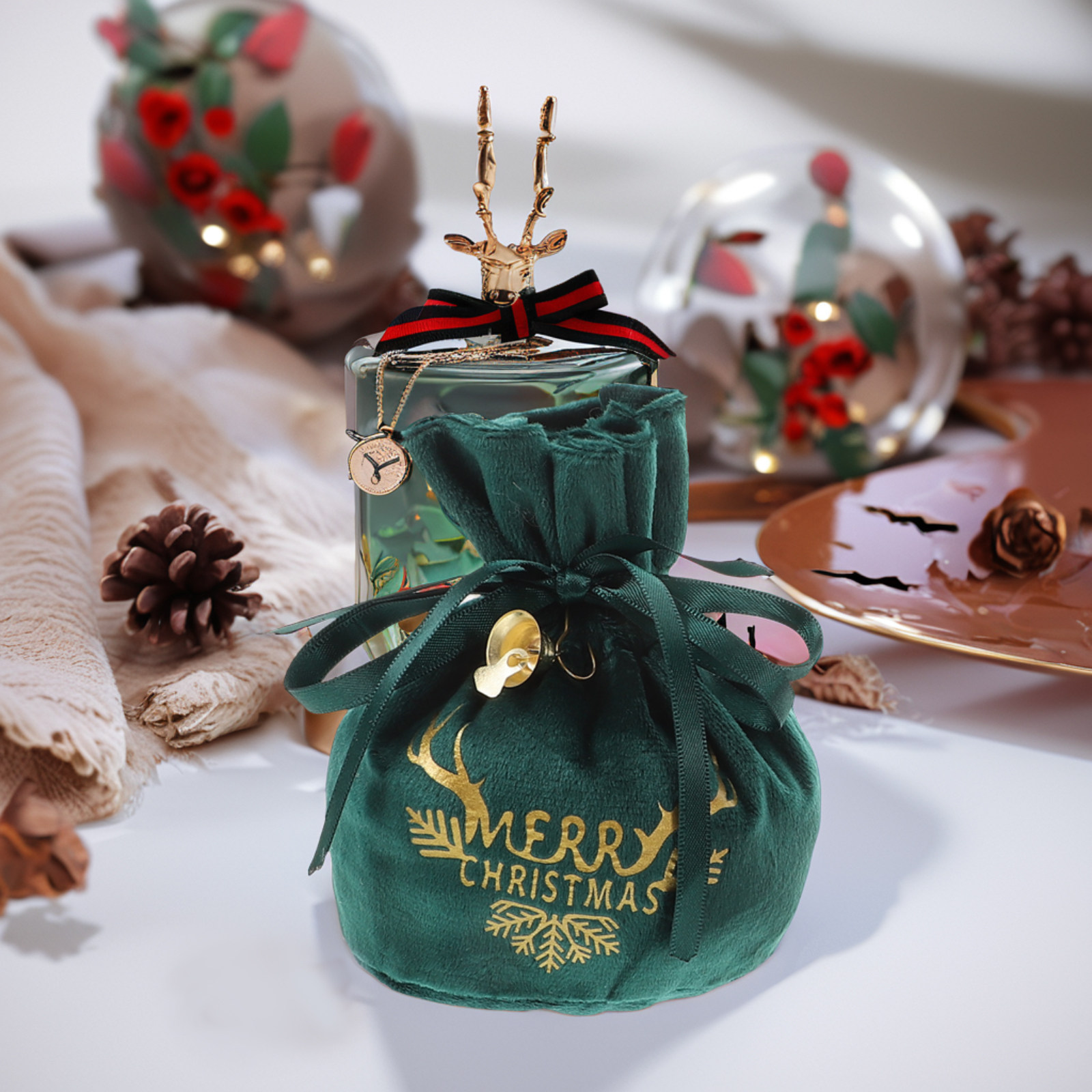 4 Peças de Sacos de Presente d - Luxury Xmas Bags avaliação e preço