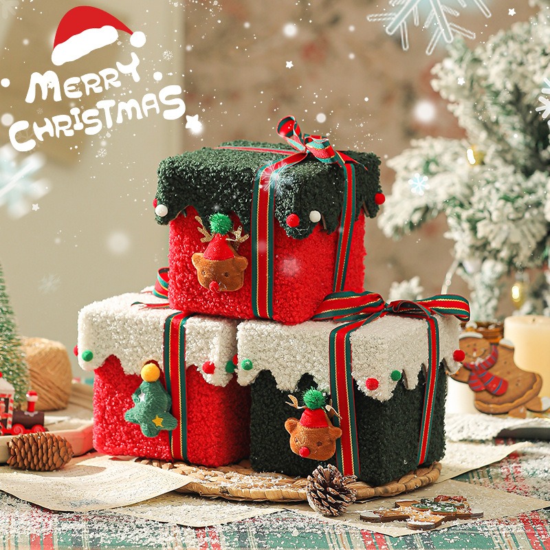 Véspera de natal maçã caixa de - Luxury Xmas Bags avaliação e preço