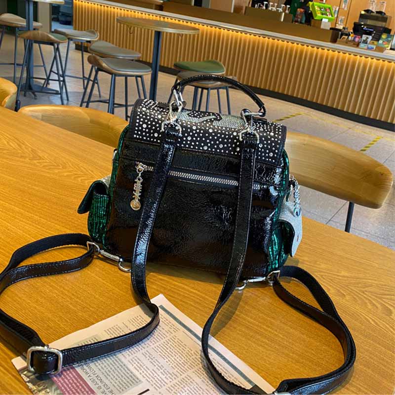 Moda feminina mochila grande c - Luxury Bags For Travel avaliação e preço